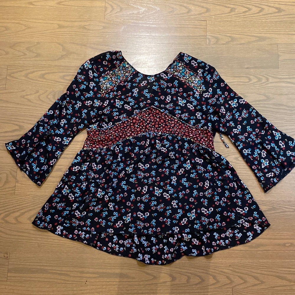Zara floral top